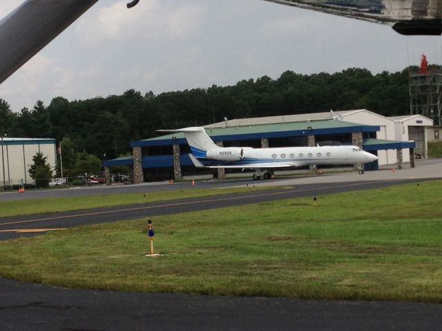 Gulfstream Aerospace Gulfstream V (N2929) - Taken from the cessna preparing for takeoff.