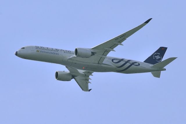 Airbus A350-900 (VNA-887) - Skyteam livery