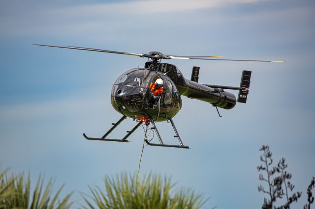 MD HELICOPTERS MD-520N (ZK-HFJ) - Christchurch, NZ. Fire fighting duties.