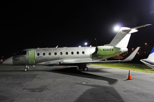 IAI Gulfstream G280 (N280FR) - GLF280 on the ramp at IAD.