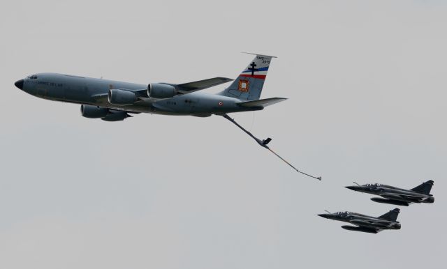 Boeing C-135B Stratolifter (N93CN) - French Air Force Boing C-135FR Stratotanker, Avord Air Base 702 (LFOA) in june 2012