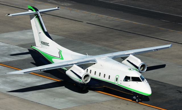 Fairchild Dornier 328JET (N395DC) - On ramp taxiway BS.