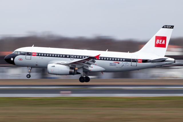 Airbus A319 (G-EUPJ)