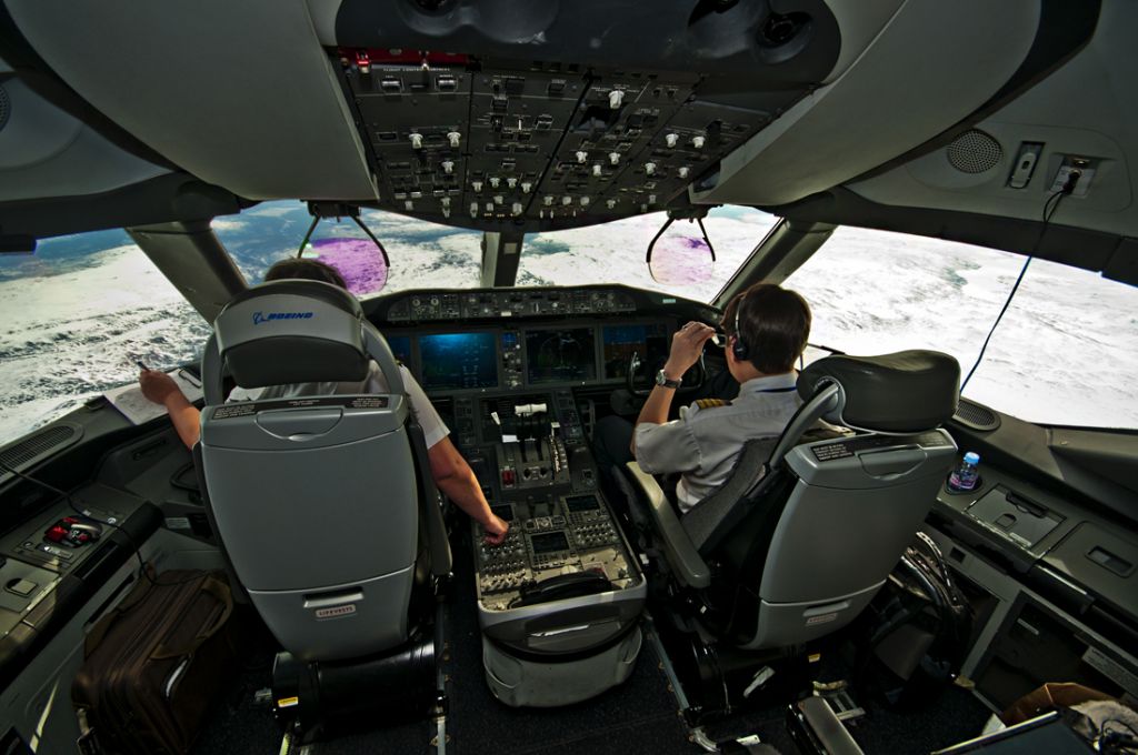 Boeing 787-8 (N787BX) - During a test flight over West-Norway May 3th 2012