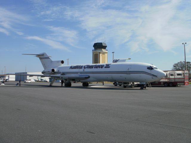 BOEING 727-200 (N722CK) - KFS 722 Parked in OCF in front of the new control tower