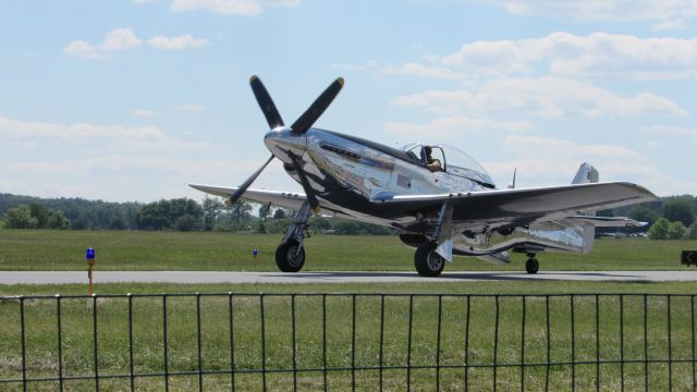 North American P-51 Mustang — - WWII Weekend 2015