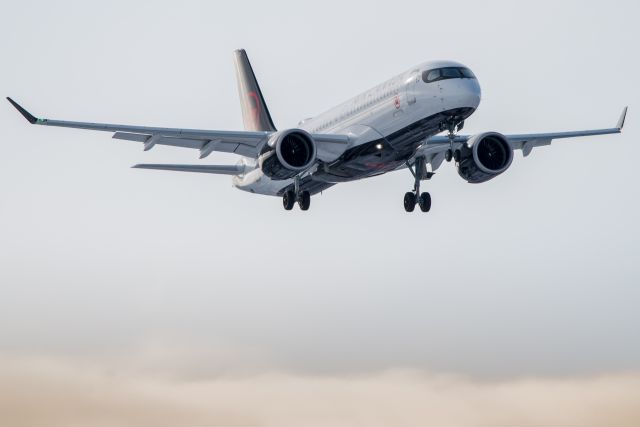 Airbus A220-300 (C-GROV) - The "Poutine Bandit" on final for 35R.