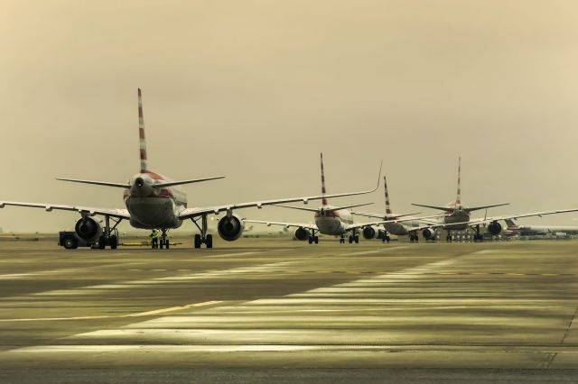 — — - A319,737-800s, 777-200, CRJ9