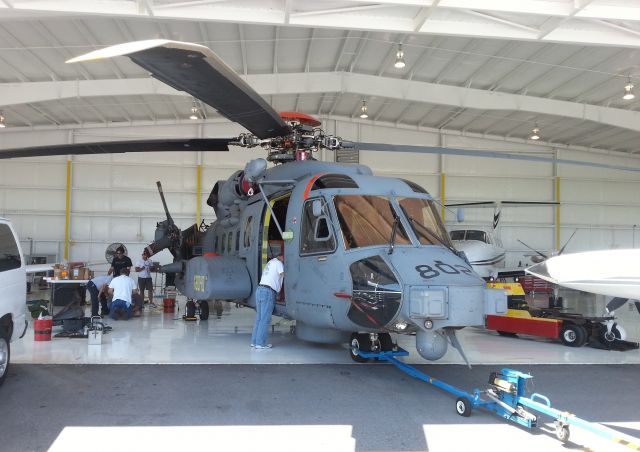 CICARE CH-14 Aguilucho — - Prototype Sikorsky CH148 maintenance in KECP