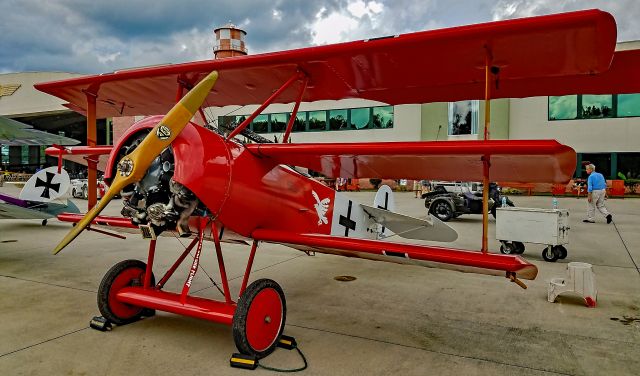 N900TP — - N900TP Fokker Dr.I Triplane C/N 001TP (2003 Replica) - Military Aviation Museumbr /Virginia Beach Airport (42VA)br /Monica E. Del Corobr /TDelCorobr /October 1, 2016