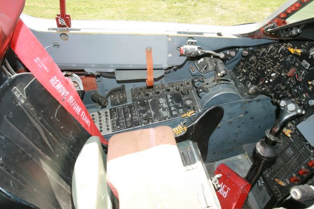 Lockheed Blackbird (61-7960) - SR-71 Blackbird 61-7960 at Castle AFB Open Cockpit Day 2011. Pilots cockpit.