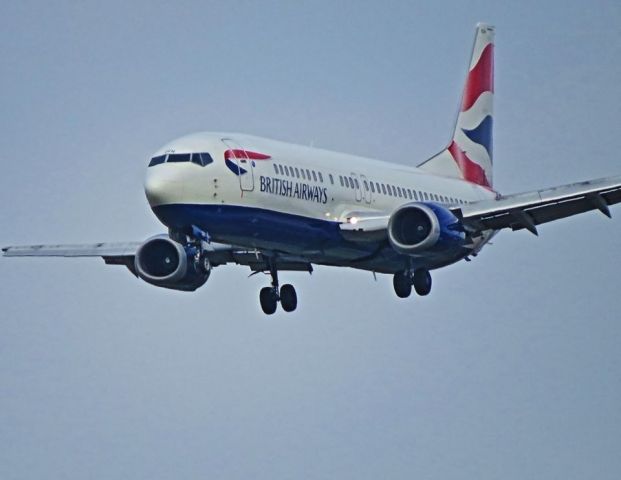 BOEING 737-400 (G-DOCH) - Retirement flight to VCV