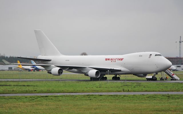 Boeing 747-400 (N701CK) - kalitta air b747-4f n701ck at shannon 28/10/17.