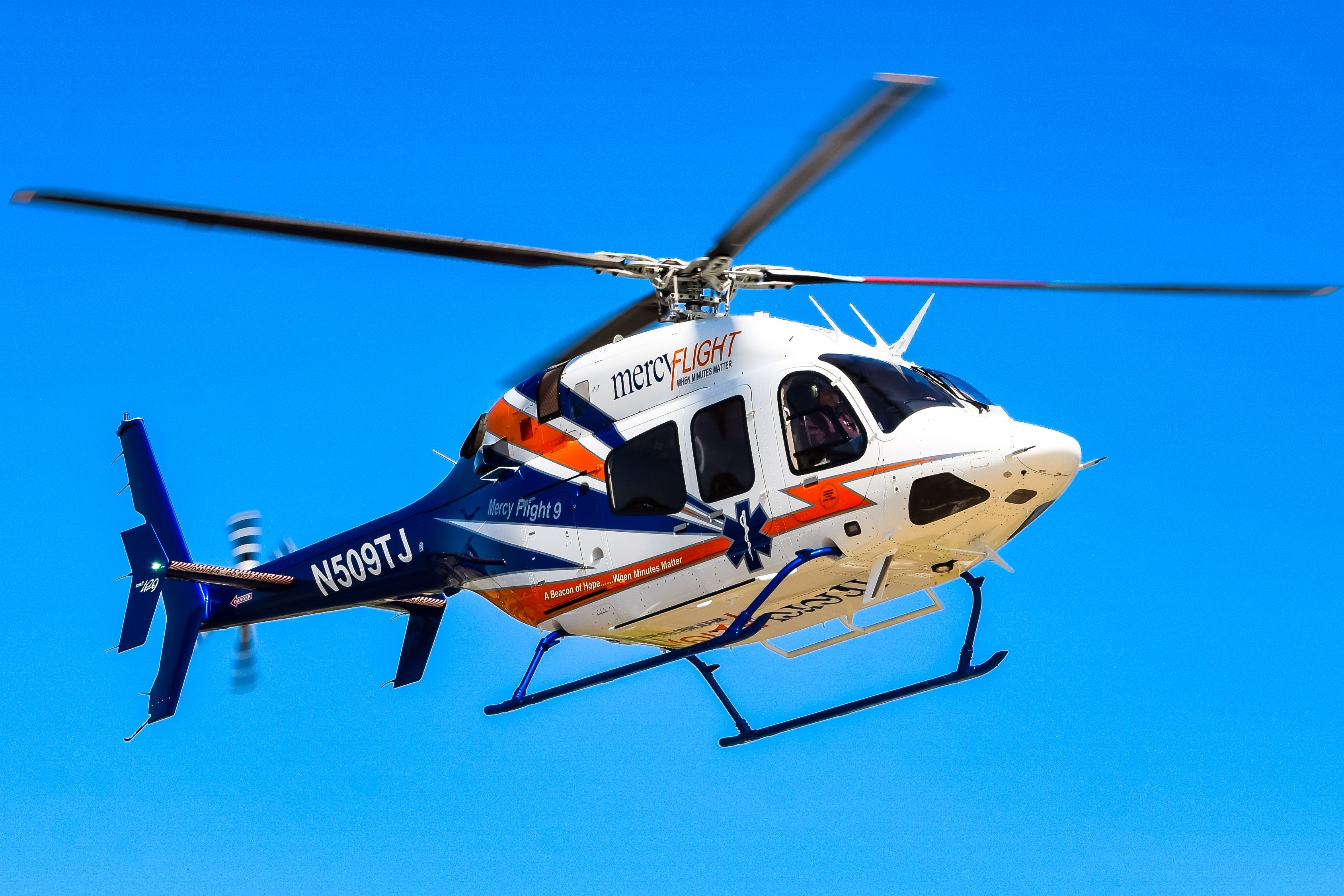 Bell 429 GlobalRanger (N509TJ) - Year: 2023br /Make: Bell Helicopter br /Model: 429 GlobalRanger br /Opby: Mercy Flight WNYbr /Callsign: Mercy Flight 9br /br /Notes: Delivered New 05-15-2023