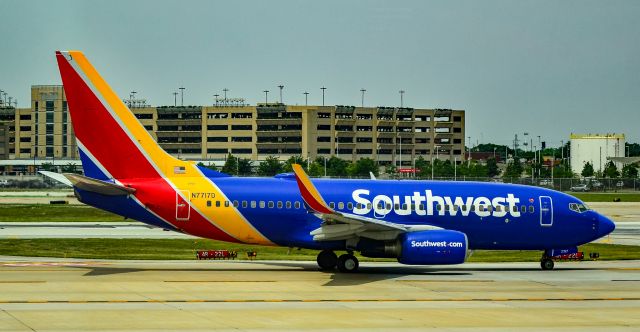 Boeing 737-700 (N7717D) - N7717D Southwest Airlines Boeing 737-76N Serial Number 32664 - Chicago Midway International Airport (IATA: MDW, ICAO: KMDW, FAA LID: MDWbr /Photo: TDelCorobr /July 12, 2018