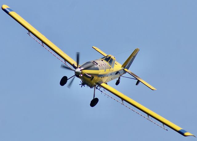 AIR TRACTOR Fire Boss (N788LA) - N788LA doing crop-duster things just south of KVPZ. br /br /8/4/23 