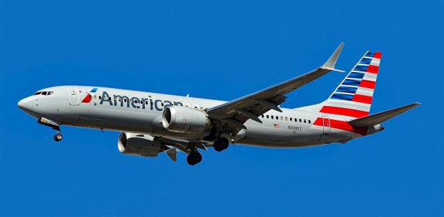 Boeing 737 MAX 8 (N338ST) - N338ST American Airlines Boeing 737-8 MAX s/n 44484 - Las Vegas - Harry Reid International Airport KLASbr /USA - Nevada March 11, 2022br /Photo: Tomás Del Coro