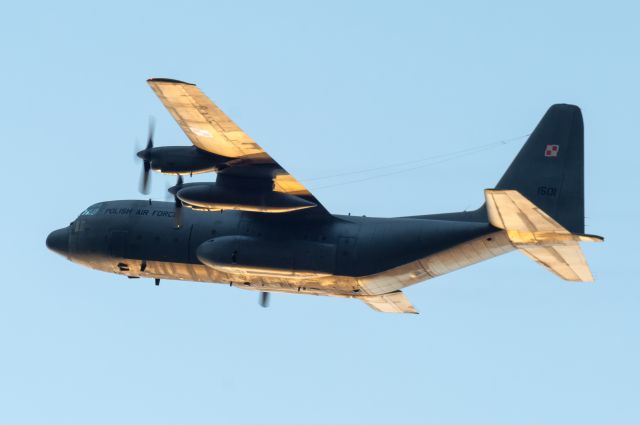 Lockheed C-130 Hercules (PAF1501) - Radom Airshow Poland august 2017. C130 Hercules from Polish Airforce.