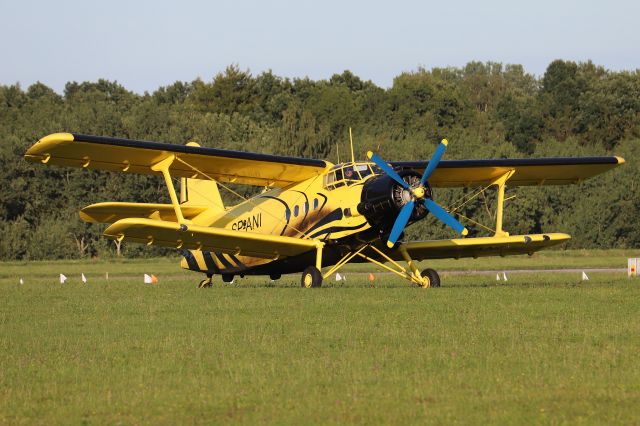 Antonov An-2 (SP-ANI) - PZL-Mielec An-2TD operated by Aeroklub Gdanski. Photo taken on August 22, 2021 at Gdynia Aerobaltic.