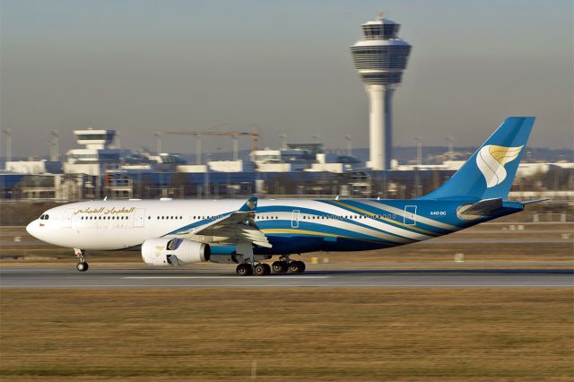 Airbus A330-300 (A4O-DC) - Airbus A330-243  Oman Air  EDDM Munich Airport Germany  17.January 2011