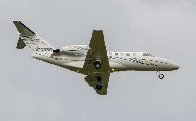 Cessna Citation CJ1 (N726RP) - Arriving rwy 2L @KDPA.