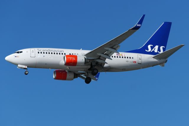 Boeing 737-700 (HB-JJA)