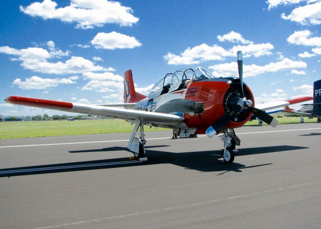 North American Trojan (N91AW) - At AirVenture. T-28B. 