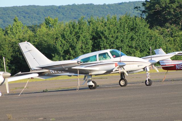 Cessna 310 (N7667Q) - N7667Q parked at Robertson.