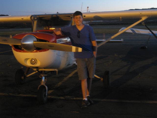 Cessna 152 (N69204) - My first solo, 9/16/12.