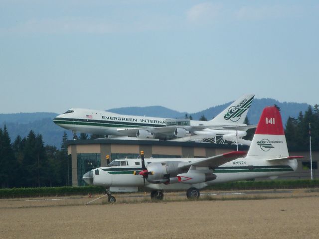 — — - Close to the Spruce Goose in Oregon