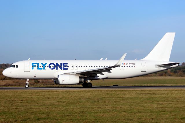 Airbus A320neo (SEP8) - Departing rwy 25 on 17-Nov-23 operating flight FIA618 to LUKK.