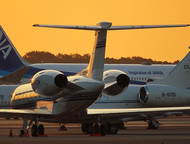 Gulfstream Aerospace Gulfstream V (VP-CEM) - I took this picture on Nov 19, 2019.