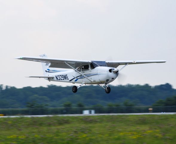 Cessna Skyhawk (N329ME) - Abigale Park first solo!