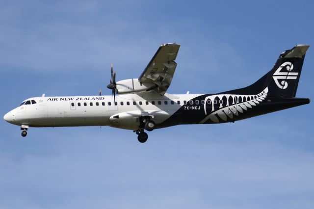 Aerospatiale ATR-72-500 (ZK-MCJ) - on 4 May 2019