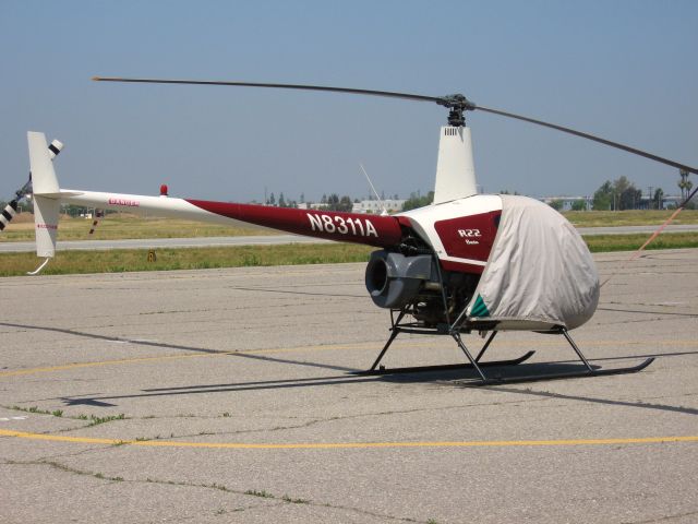 Robinson R-22 (N8311A) - PARKED AT RIVERSIDE MUNI