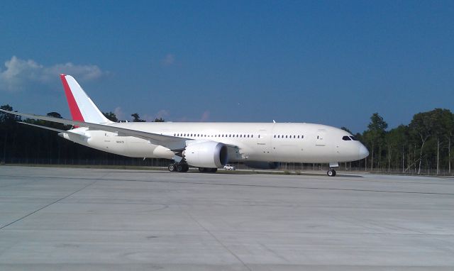 Boeing 787-8 (N6067B) - Ln 46 returning from first flight at Boeing South Carolina!