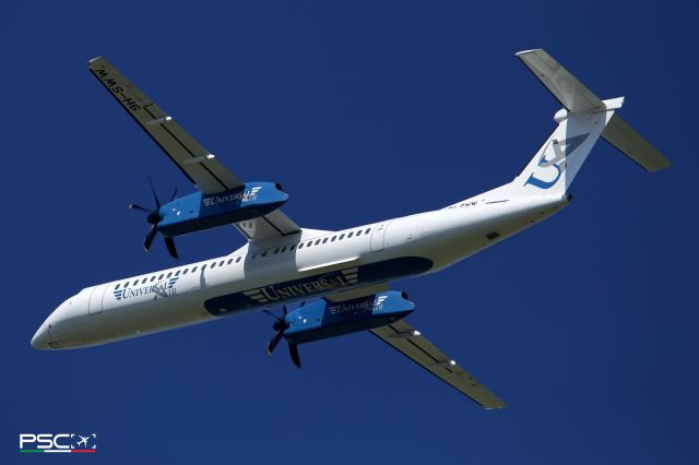 de Havilland Dash 8-400 (9H-SWW) - PSC Verona - Piti Spotter Club Verona