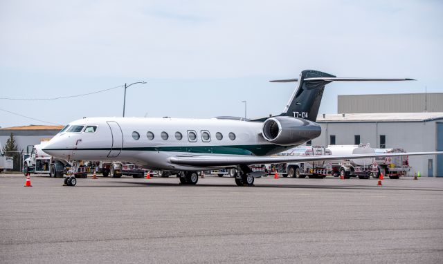 Gulfstream Aerospace Gulfstream G650 (T7X14) - Nice G650ER at BZN