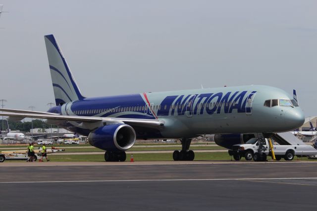 Boeing 757-200 (N567CA) - last revenue flight for this aircraft STX-MEM