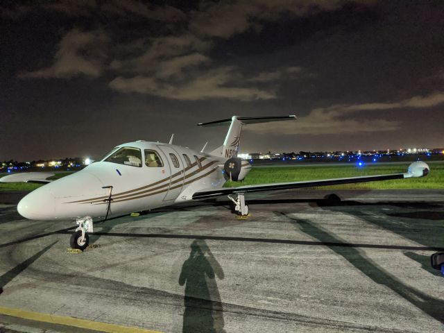 Eclipse 500 (N502TS) - Night shot of the beautiful Eclipse 500, this thing is a tank!!