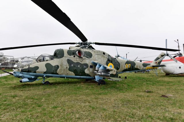 MIL Mi-25 — - on display at Ukraine State Aviation Museum