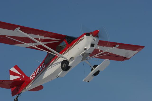 Piper PA-44 Seminole (N518AC) - Maule Take-Off at EAA Pioneer Airport
