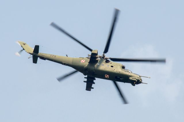 MIL Mi-25 (PAF175) - Mi24 from Polish AIr Force , Inowrocław Airport , 20.05.2017.