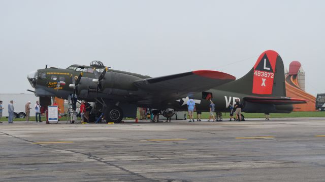 Boeing B-17 Flying Fortress (N7227C) - R.I.P. Texas Raiders - from the 2018 Thunder Over Michigan at Willow Run.