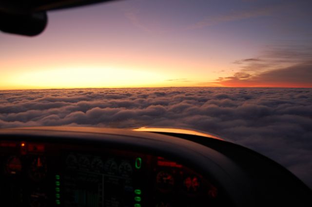 Cirrus SR-20 (N44YP) - Inflight on the way to Newark.