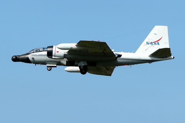 Martin WB-57 (N926NA) - NASA 926 arriving from Houston for static display as part of the Hanscom AFB Technology Expo