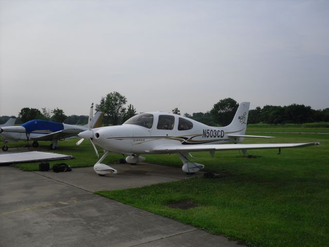 Cirrus SR-22 (N503CD) - Cirrus SR22 parked at Blue Ash Aviation