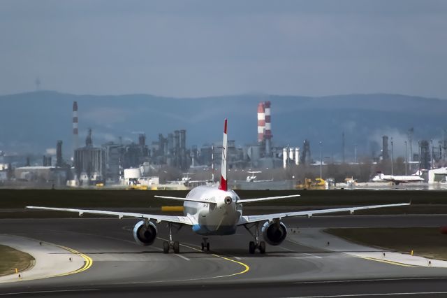 Airbus A319 (OE-LDF) - Panorama of LOWW.