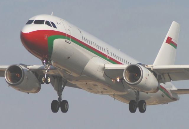 Airbus A320 (A4O-AA) - Oman Royal Flight