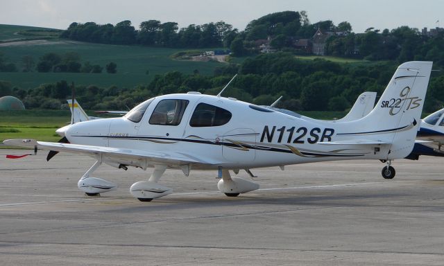 Cirrus SR-22 (N112SR) - at Shoreham UK in May 2008